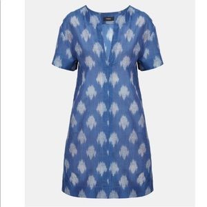 Theory Slit Front Shift Dress. Size P.